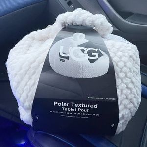 UGG Polar Textured Tablet Pouf Pillow